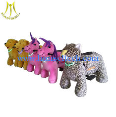Chine Hansel   hot coin operated rideable horse toys plush animal toy rides fournisseur