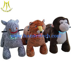 Chine Hansel chilldren pedal car motorized animal walking plush ride for sale fournisseur