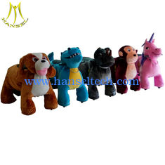 Chine Hansel  family entertainment walking plush electric children electric motorized animal scooter fournisseur