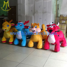 Chine Hansel  children outdoor play machine animal electronic toy animal plush rides fournisseur