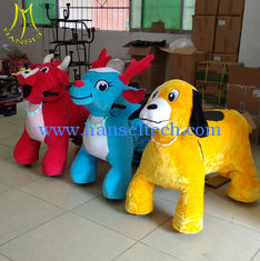 Chine Hansel  2seater kids ride on electric car battery operated plush animals kids rides amusement park fournisseur