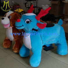 Chine Hansel plush motorized animals walking animal toys big ride toys fournisseur