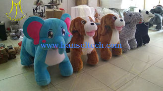 Chine Hansel amusement park electric toy animal plush motorcycle ride fournisseur