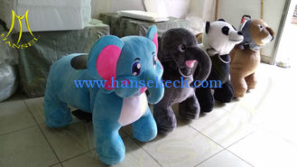 Chine Hansel game center equipment coin operated children rides on stuffed electric car fournisseur