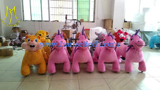 Chine Hansel indoor fairground rides walking electric animal ride on toys for sale fournisseur