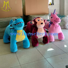 Chine Hansel   2018 commercial kids walking plush animales mountables electric for shopping mall fournisseur