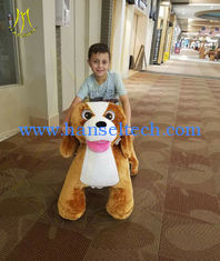 Chine Hansel amusement park ride motorized plush riding animals amusement park games factory fournisseur