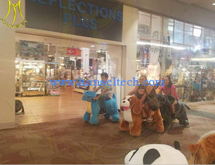 Chine Hansel battery operated kiddie electric ride on walking toy unicorn in mall fournisseur