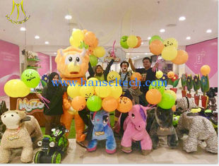 Chine Hansel funfair moving coin operated children ride on car for shopping mall fournisseur