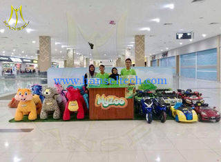 Chine Hansel fast profits happy rides on animal spring riders plush motorized animals fournisseur