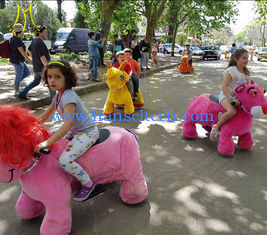 Chine Hansel amusement park kids indoor rides electric mountable animals fournisseur