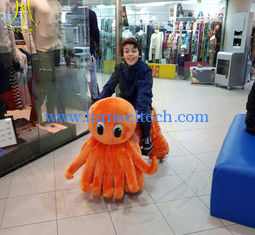 Chine Hansel coin operated electric kids motorized stuffed animals riding for sale fournisseur