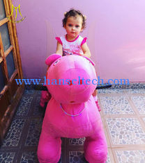 Chine Hansel hot selling stuffed battery animal kids electric rides on animal fournisseur