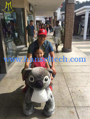 Chine Hansel  indoor amusement park battery powered plush animal electronic scooter fournisseur