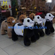 Chine Hansel amusement park coin operated games plush electric motorized animals fournisseur