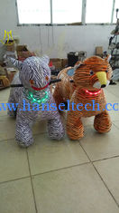 Chine Hansel fast profits battery operated zoo animal toys walking animal scooter ride theme park equipment for sale fournisseur