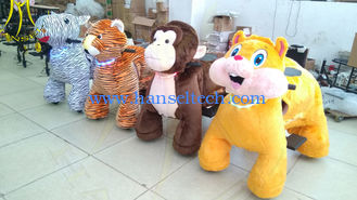 Chine Hansel walking dog battery operated ride horse animal electric monkey ride in mall fournisseur