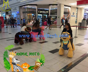 Chine Hansel shopping mall electric mountable animal plush ride coin operated children rides car fournisseur