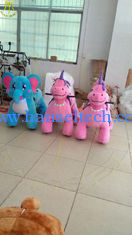 Chine Hansel   hot 4 wheels car game plush motorized animals moving horse toys for kids fournisseur