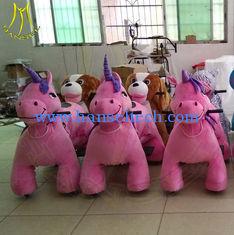 Chine Hansel amusement park hot selling kids electric ride on plush animals fournisseur