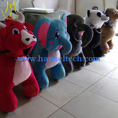 Chine Hansel High quality plush coin operated electric kids ride on stuffed animals fournisseur