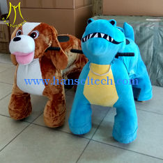 Chine Hansel  battery operated plush rideable dinosaur toy kiddy ride coin electric ride for indoor fournisseur