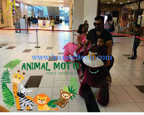 Chine Hansel  wholesale coin operated plush electric ride electric mountable plush motorized animal for shopping mall fournisseur