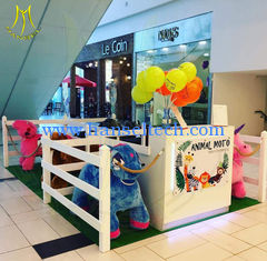 Chine Hansel  carnival games kiddy ride coin operated stuffed animals scooter for sale fournisseur