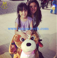 Chine Hansel amusement park electronic children ride on walking plush animals fournisseur