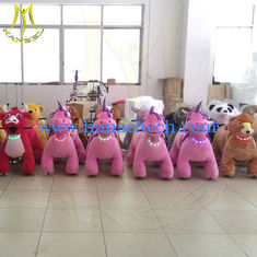 Chine Hansel amusement park electric children plush battery operated zoo animal rides fournisseur