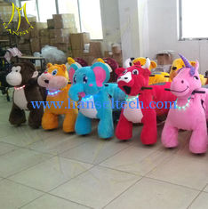 Chine Hansel hot selling stuffed electric children play game coin operated rides fournisseur