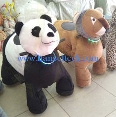 Chine Hansel coin operated children plush battery operated walking animal rides fournisseur
