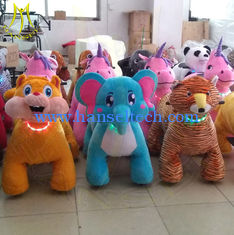Chine Hansel hot selling electric animals coin operated ride on stuffed toys fournisseur