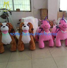 Chine Hansel children battery operated moving walking plush animal rides fournisseur