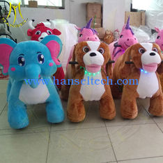 Chine Hanselhot selling battery operated electric ride on plush animal fournisseur