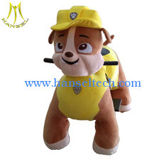 Chine Hansel high quality electric coin operated animal riding for kids funny paw patrol for mall fournisseur