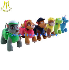 Chine Hansel amusement park indoor stuffed animal electric ride on furry animal fournisseur