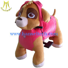 Chine Hansel amusement park electric soft stuffed animal car ride on horse toy fournisseur