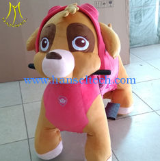 Chine Hansel wholesale   latest zippy  battery motorized plush riding animals for shopping mall fournisseur