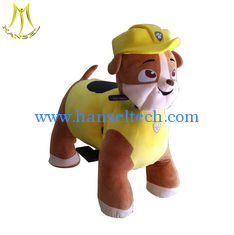 Chine Hansel  new  4 wheels zippy battery animal kids electric  rides on paw patrol for shopping mall fournisseur