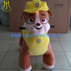 Chine Hansel high quality plush animal electric scooter riding toys 4 wheels fournisseur
