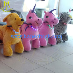 Chine Hansel entertainment walking stuffed animal electric ride on furry animal fournisseur