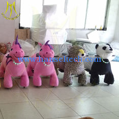Chine Hansel amusement park plush walking electric animal car for children fournisseur