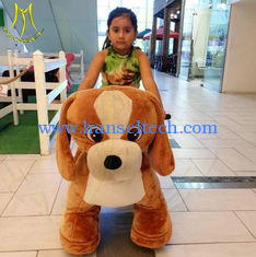 Chine Hansel hot selling stuffed coin operated kids car electric animal scooter fournisseur