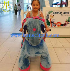 Chine Hansel amusement park plush animal design electric kids toy car rides for sale fournisseur