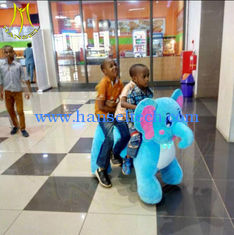 Chine Hansel amusement park kids walking battery operated ride on elephant fournisseur