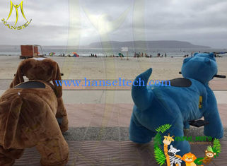 Chine Hansel 2018 commercial kids walking plush animales  electric children animal bike for mall fournisseur