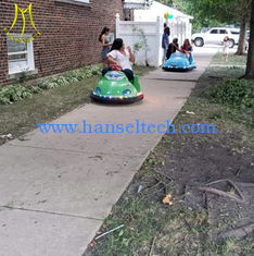 Chine Hansel 2018 kids toys machines plastic electric bumper cars for sale fournisseur
