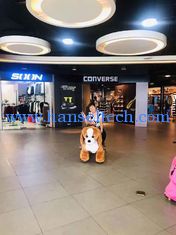 Chine Hansel amusement park games walking electric stuffed animal car fournisseur