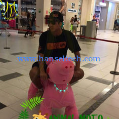 Chine Hansel amusement park electric ride on walking stuffed animals fournisseur